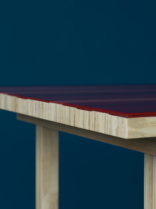 FLAT TABLE ”raftered”