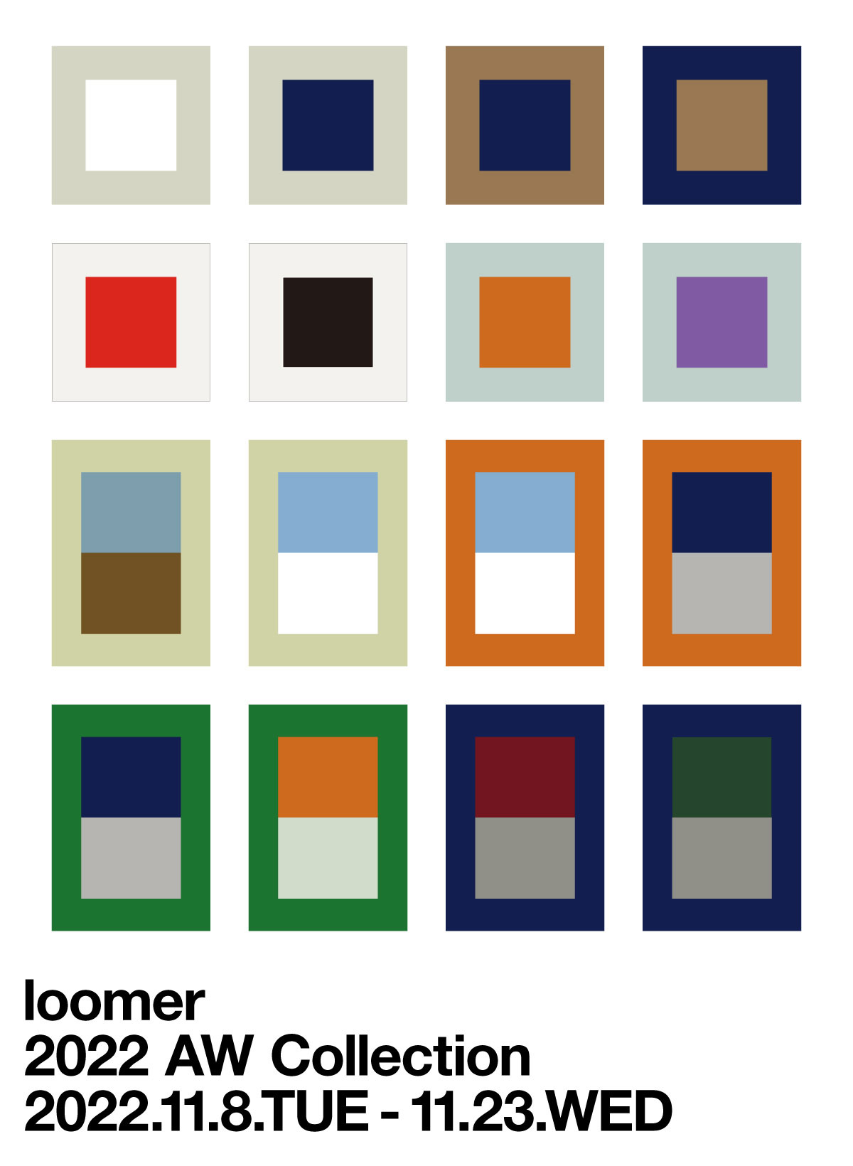 loomer 22AW collection ”