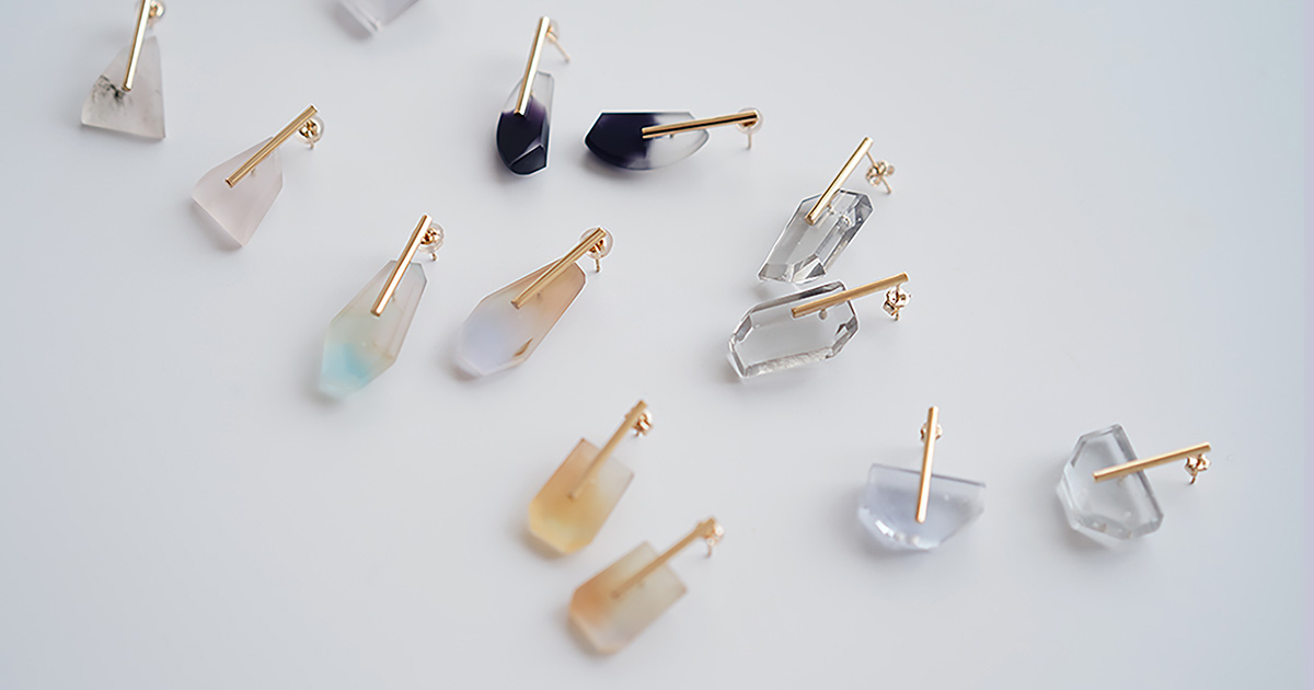 New Jewelry for CIBONE - ON glass jewelry-