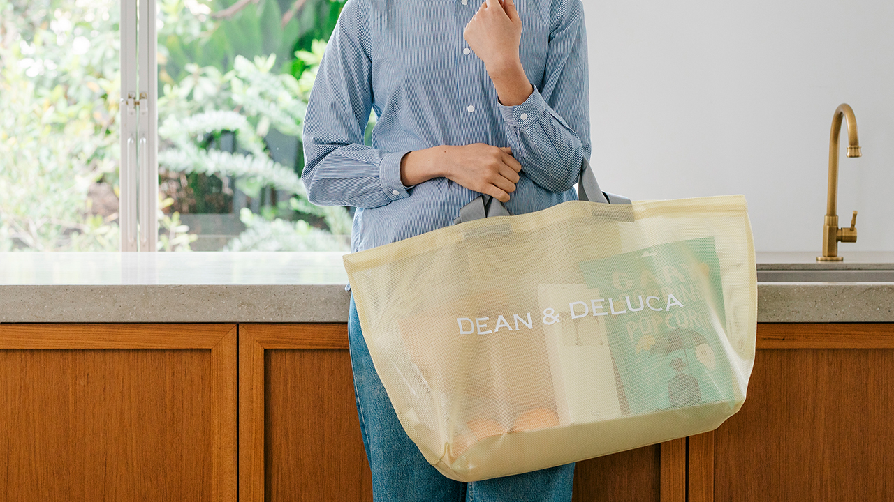 DEAN&DELUCA ハワイ限定 メッシュトートM