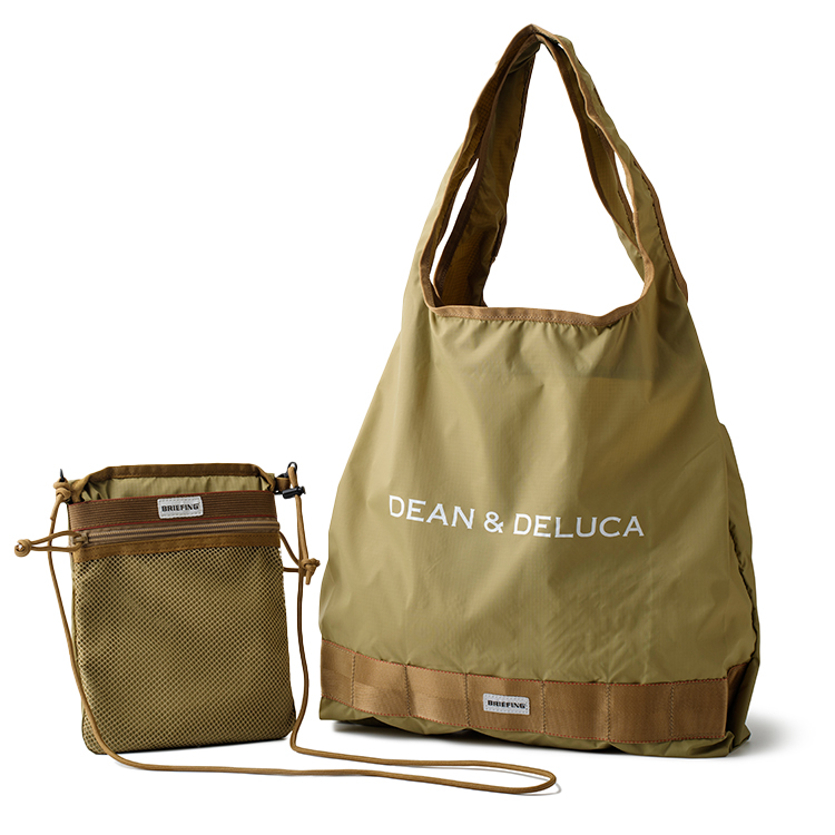 DEAN&DELUCA × BRIEFING サコッシュ トートバッグ-