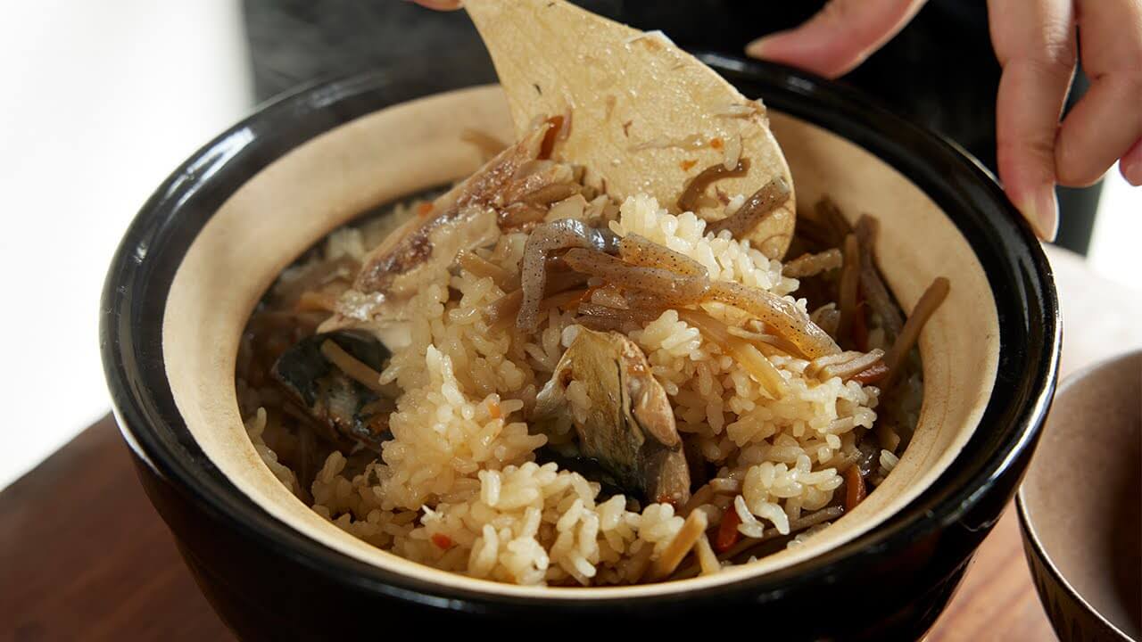 調味料・添加物不使用素材の味が引き立つ炊き込みご飯